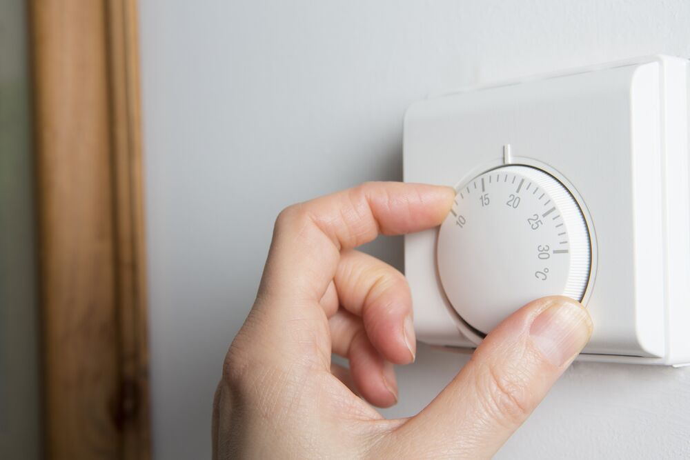 The cost of gas central heating in homes