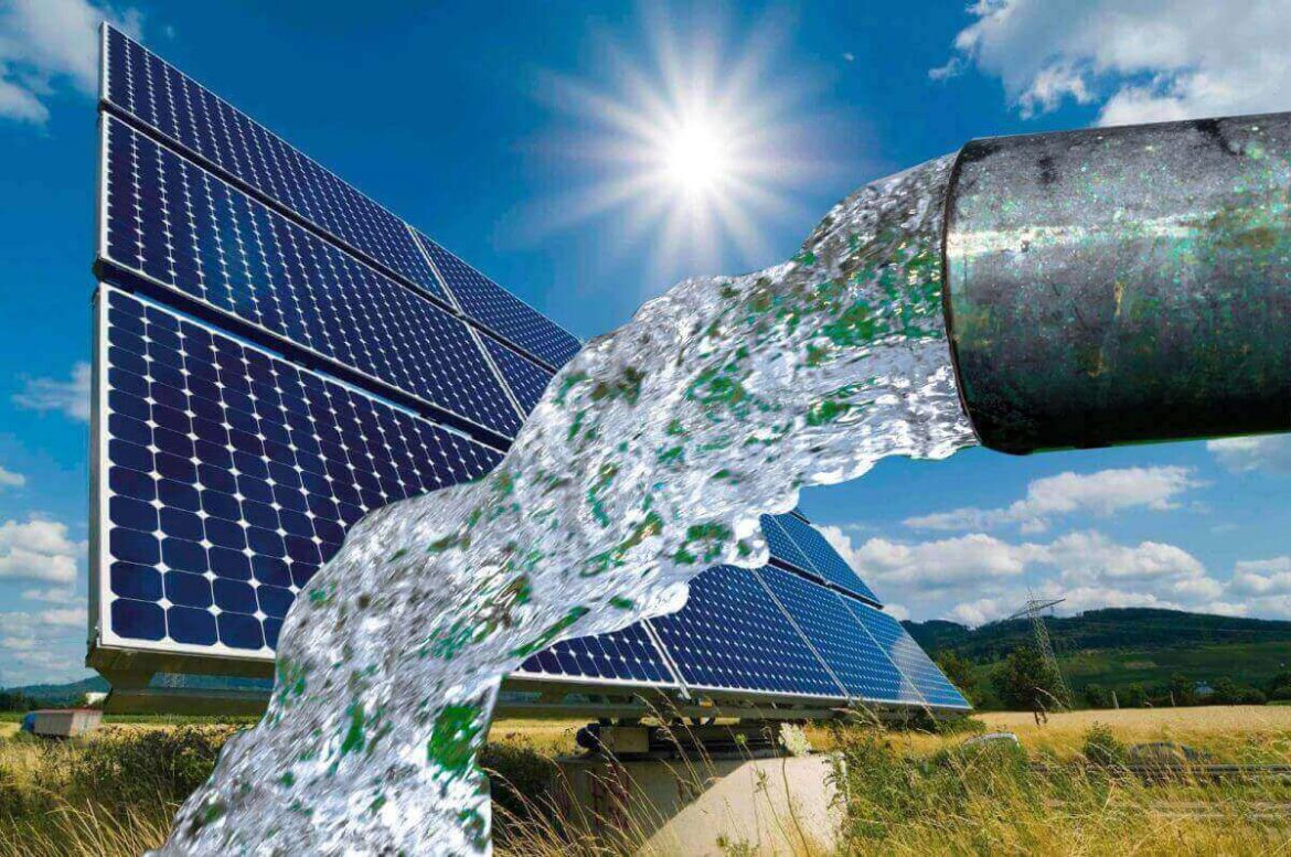 مضخات المياه بالطاقة الشمسية